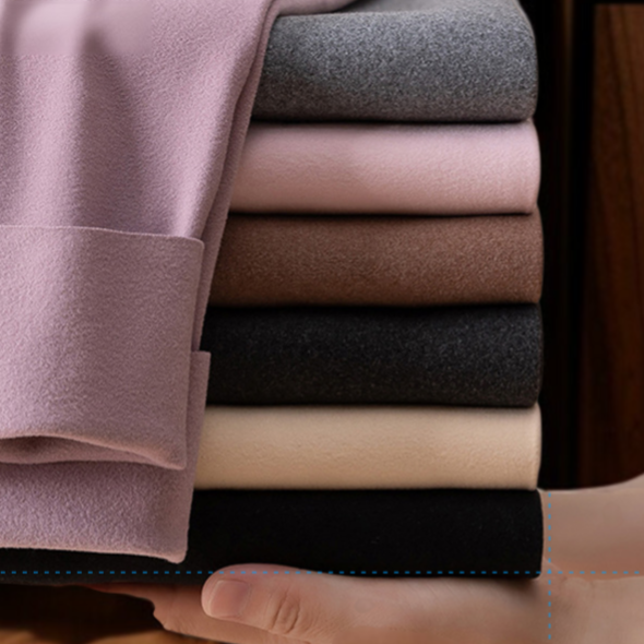 여성 데님 헤어 핫팬츠 헴라인 기모바지 얇은 빅사이즈 이너웨어 가을 겨울 여성 발열 가을 바지