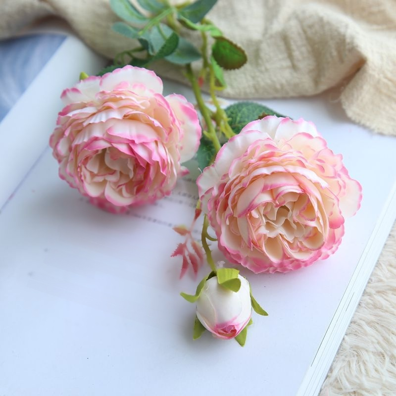 인조 장미 꽃 홈 데코