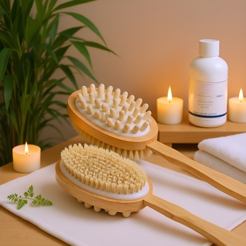 각질 제거에 효과적인 양면 브러시