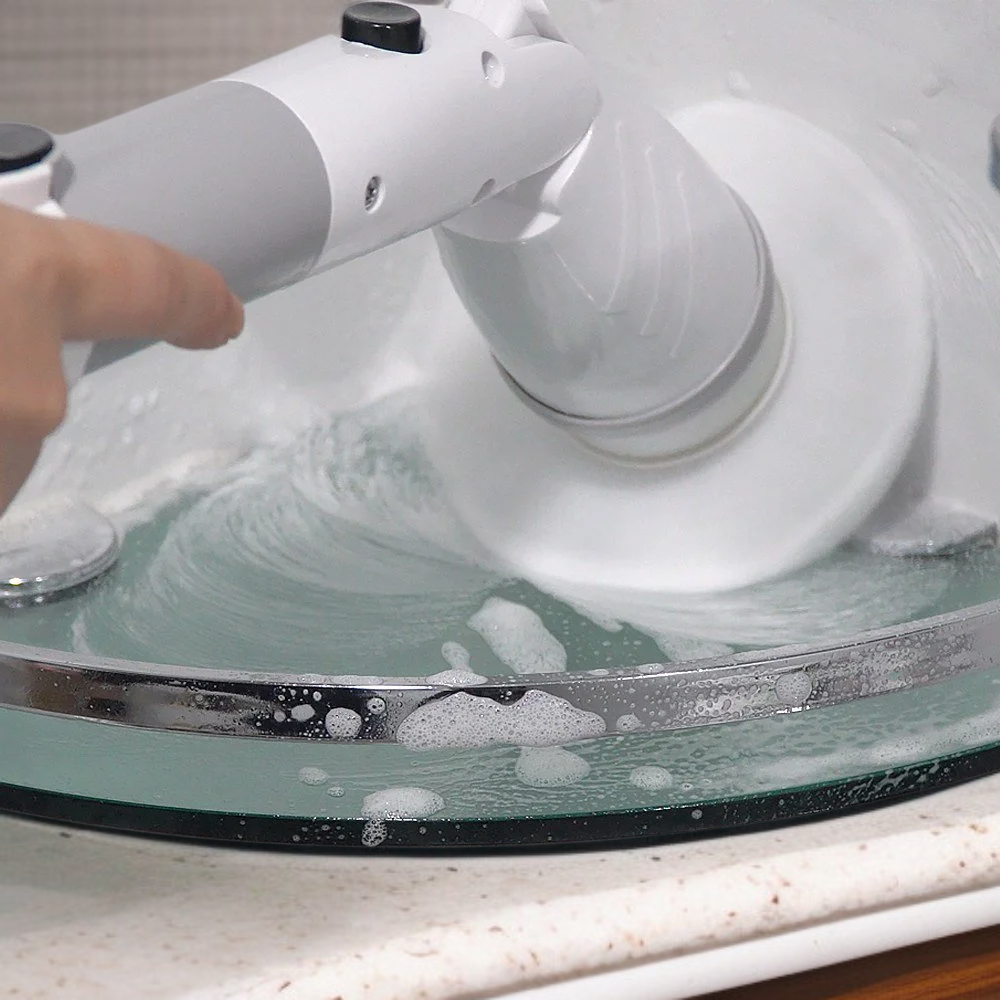 휴대용 무선 전동 청소 브러쉬