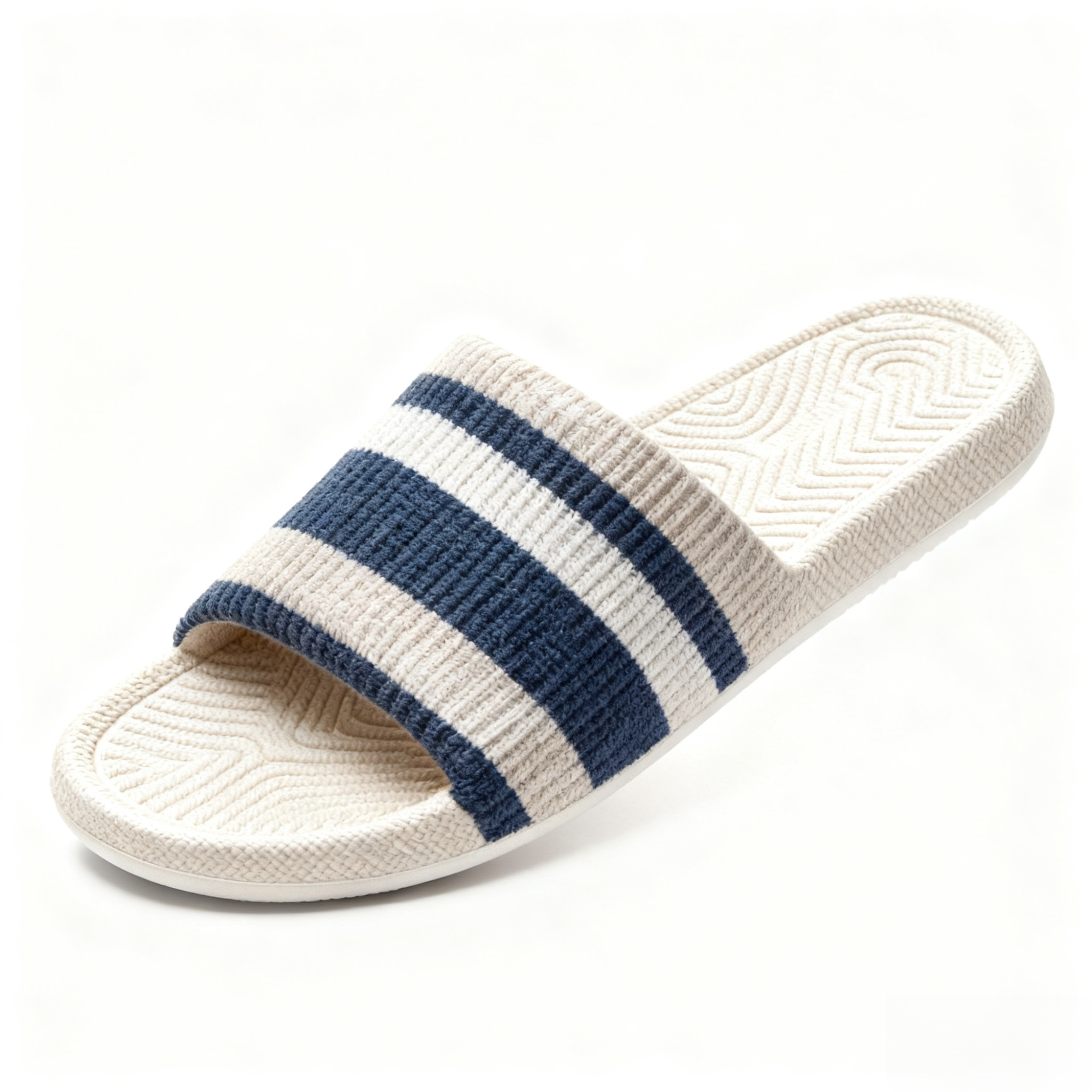 통기성 린넨 거실 슬리퍼 전체 이미지