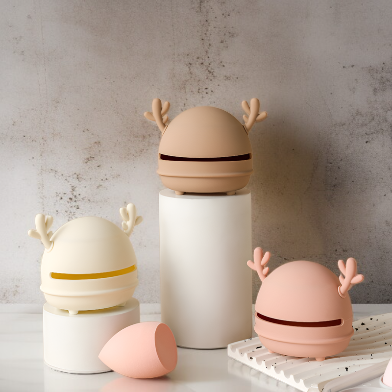 Silicone Antler Makeup Sponge Holder for Beauty Blender