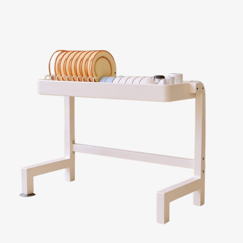 Praktisches Abtropfgestell für Teller und Gläser