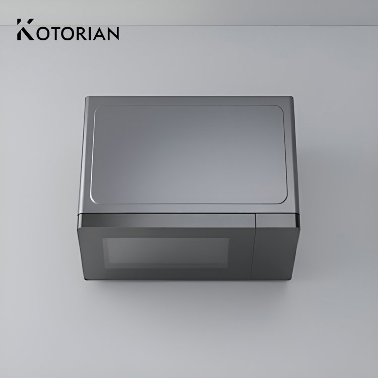 Detail ovládacího panelu mikrovlnné trouby