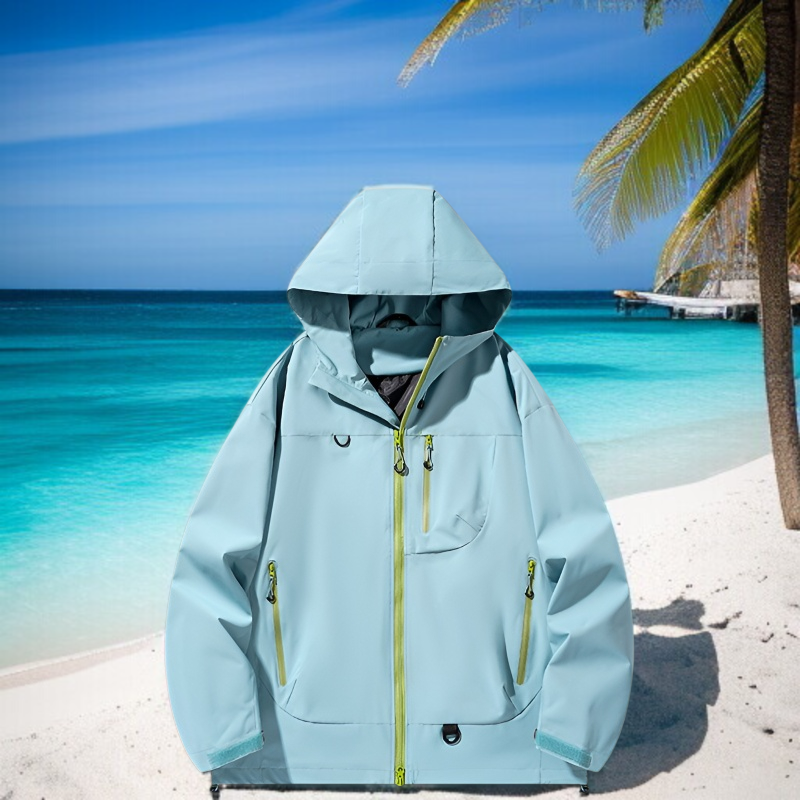 마운틴 바람막이 야상 여행 방수복 세트 후드 점퍼 코트 바람막이