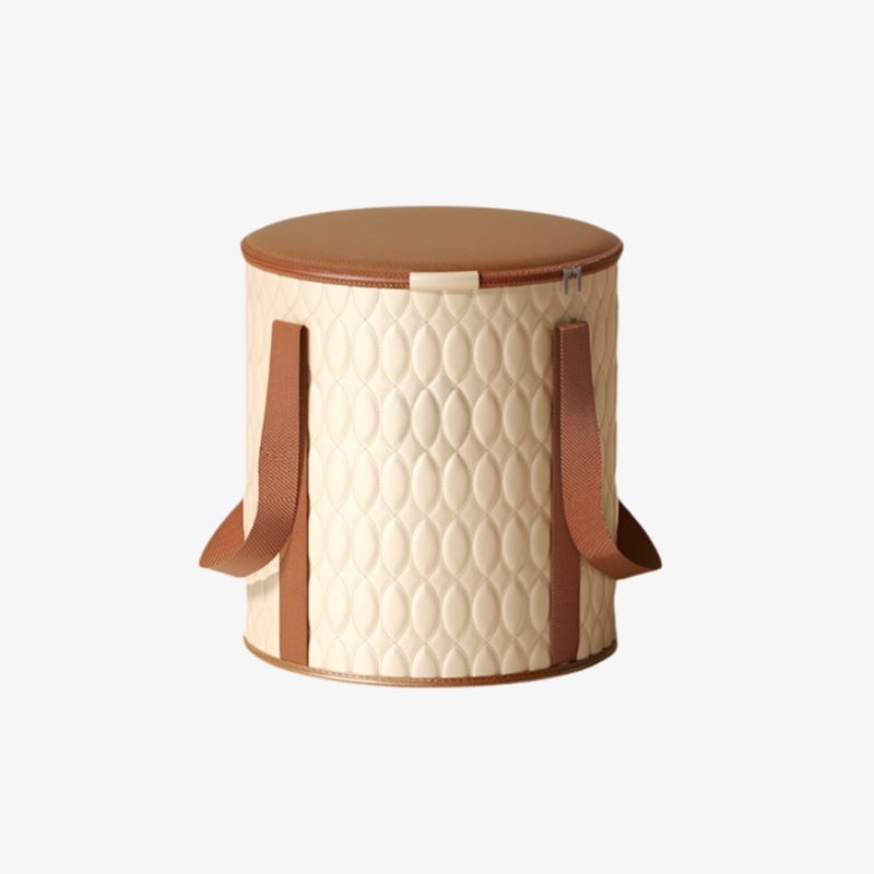 持ち運びに便利な足湯バッグのハンドル部分