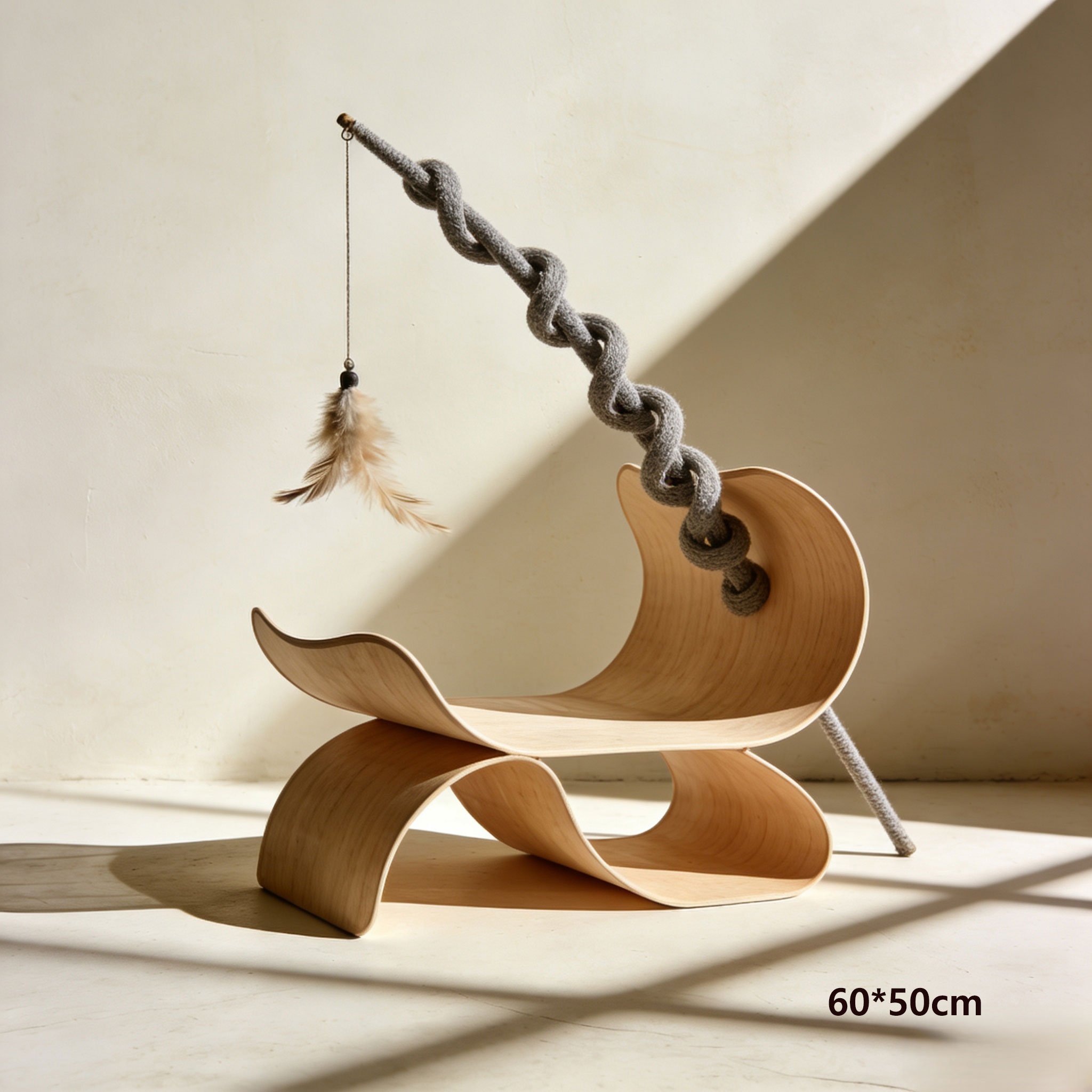 안전한 소재의 고양이 장난감 디테일