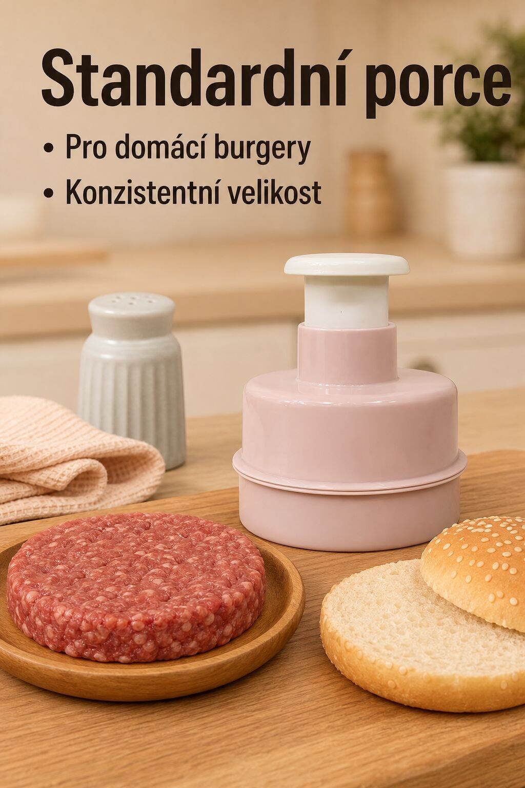 Automatický zpětný kulatý lis na maso