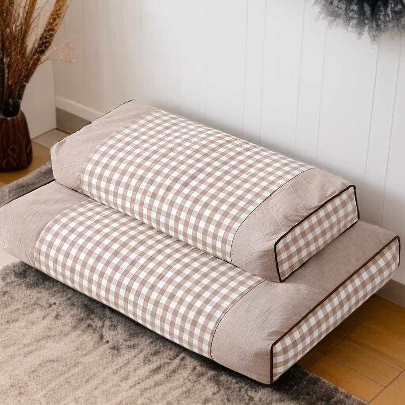 남성 성인 목 보호대 전용 메밀 베개 트리트먼트 베개 수면 보조 대궁 전용 베개