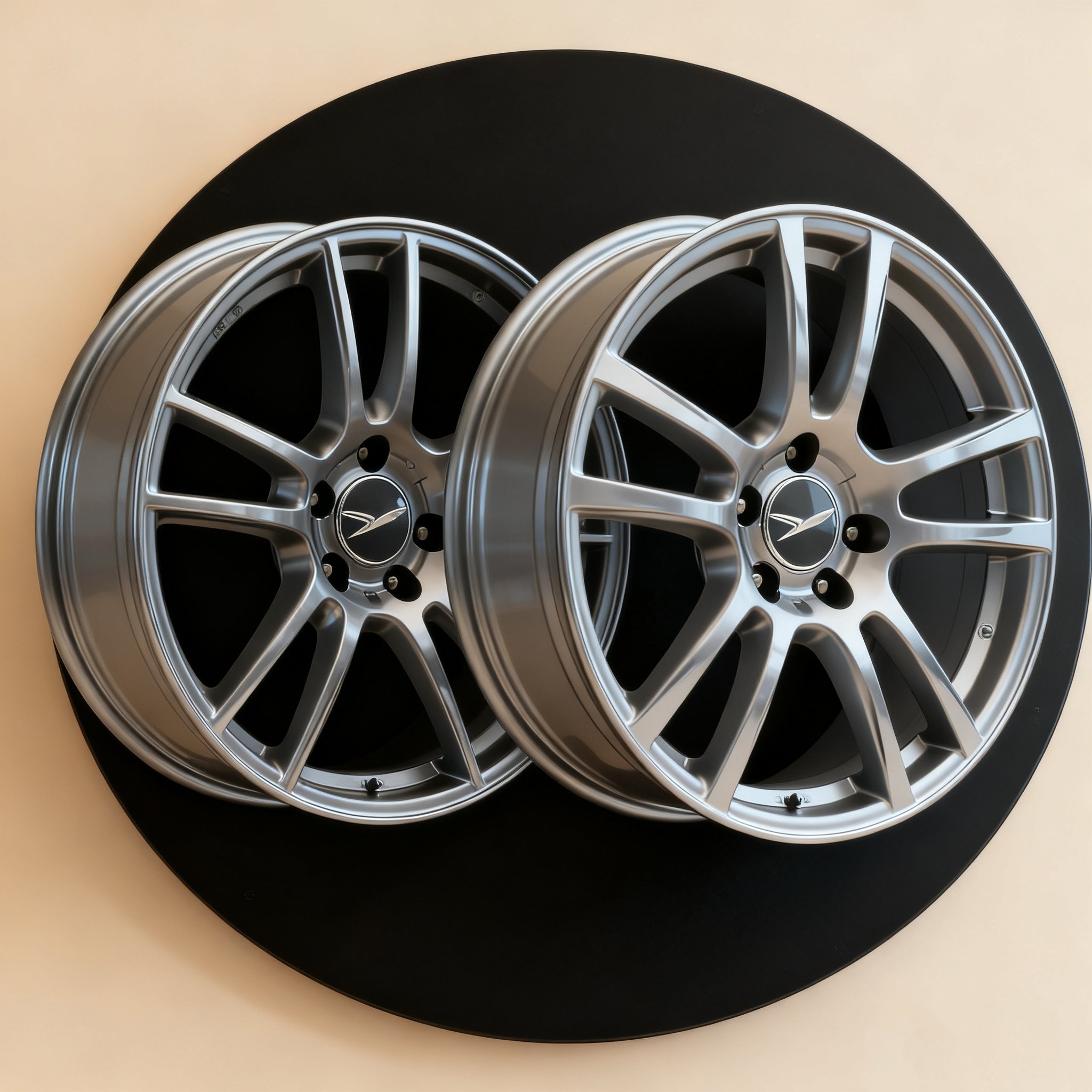 내구성 좋은 자동차 휠 허브 2개