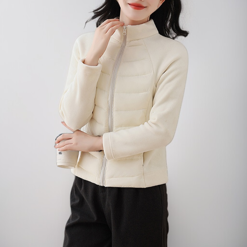 軽量パッチワークダウンスポーツウェア