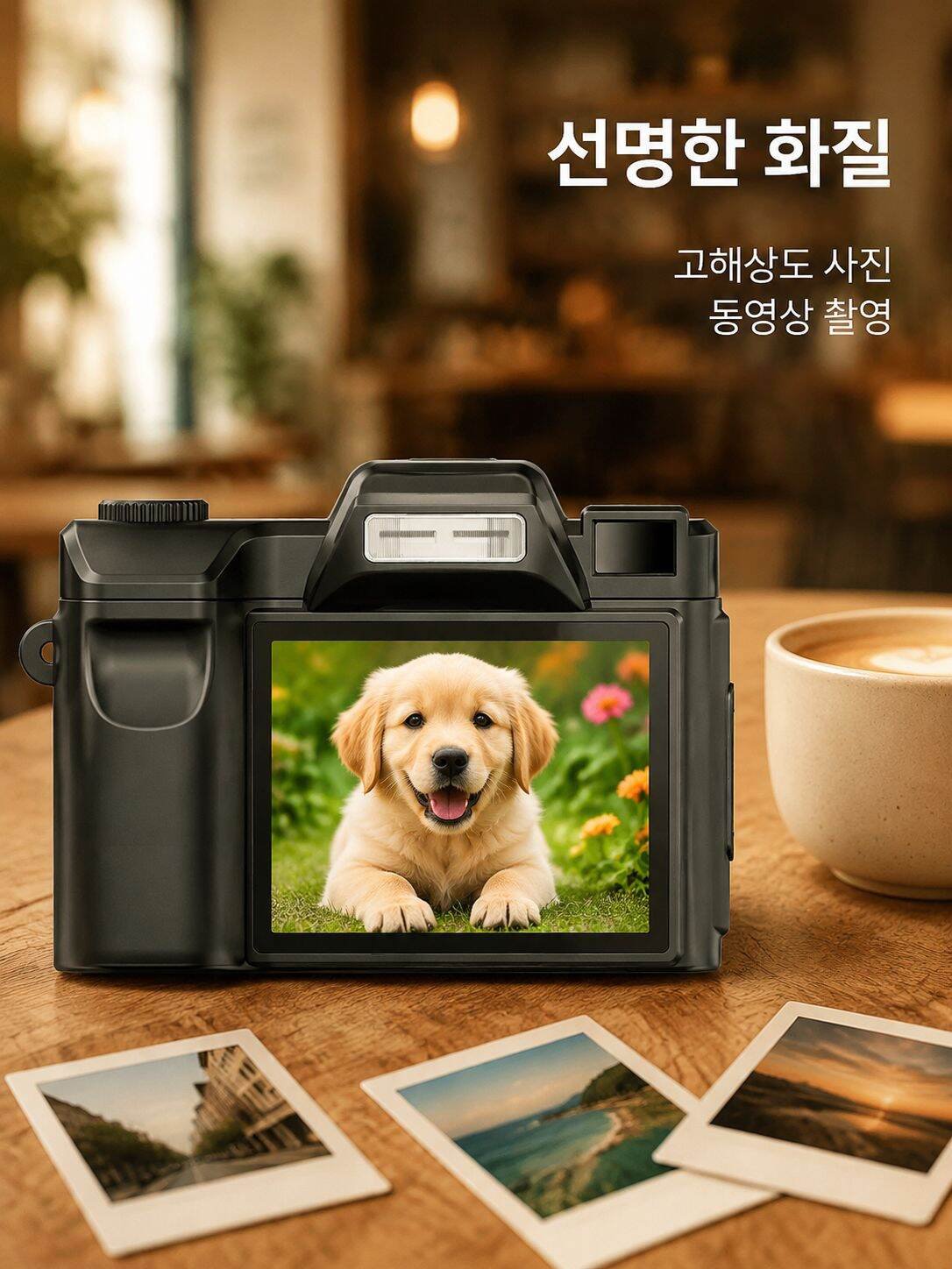 남녀 아이 모두를 위한 포켓 디지털 카메라 휴대용 장난감 선물