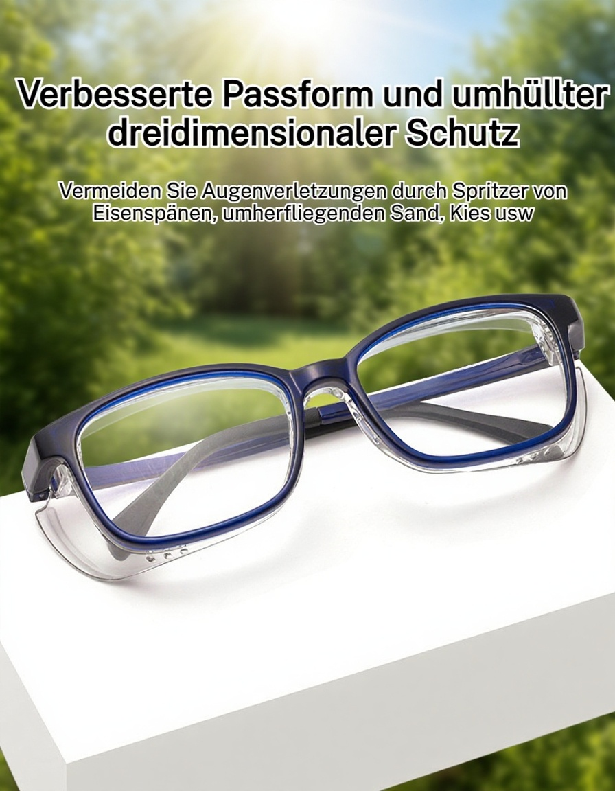 Robuste Allergie Schutzbrille für den Alltag