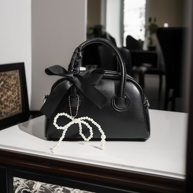 Mini Shell Shape Women's Bag, Summer Trendy Bowling Crossbody Bag
