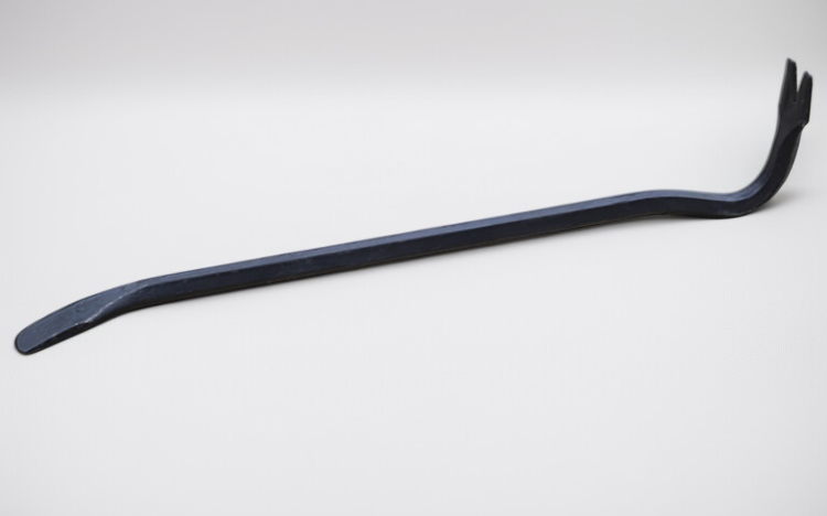 平六角棒と曲棒の2wayバール構造