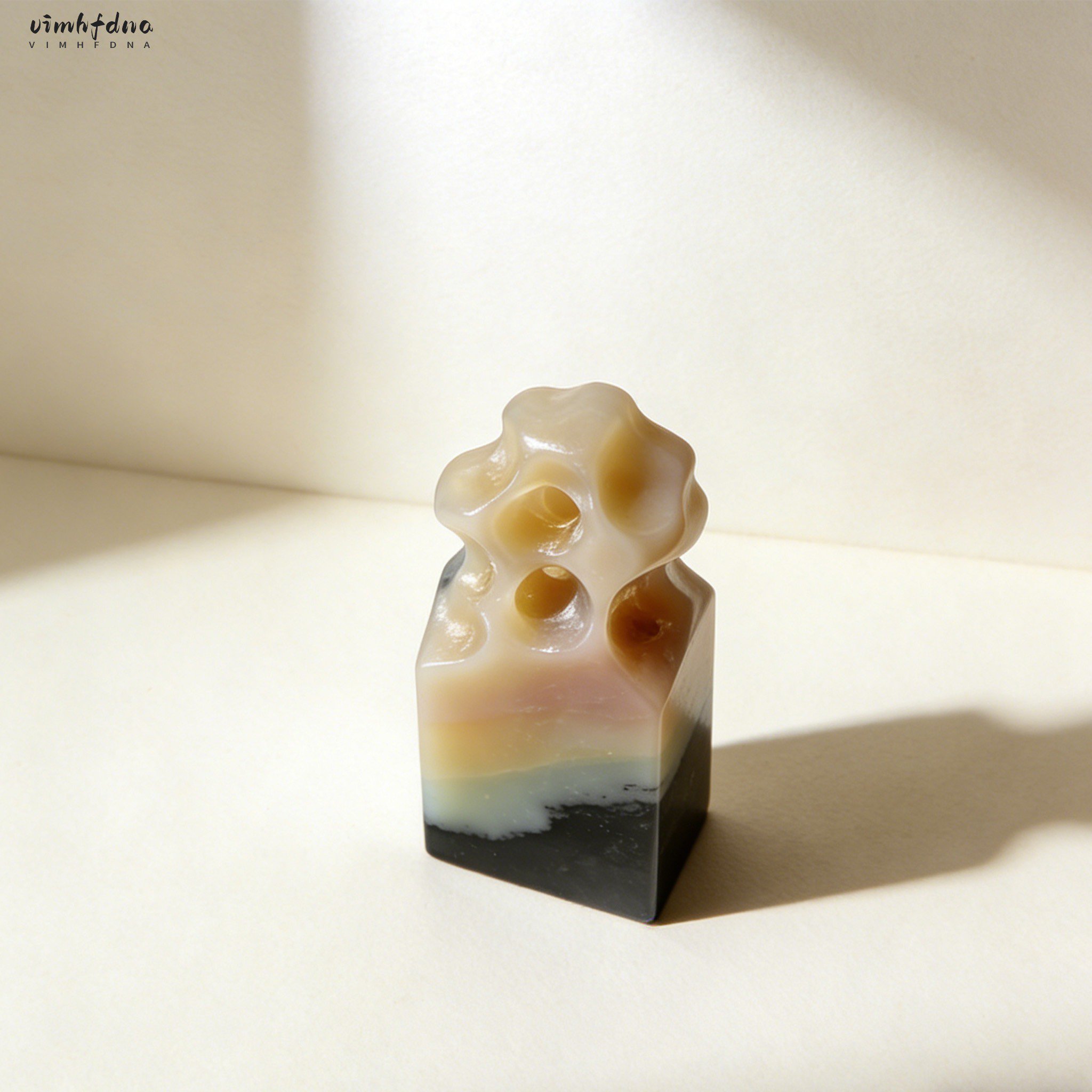 建築用ブラックストーンブロックの施工例