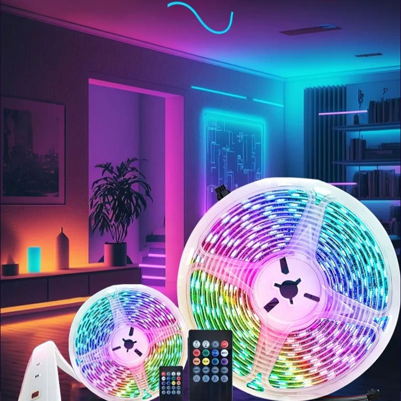 บรรยากาศเจ็ดสีอ่อนแถบแสงชุด