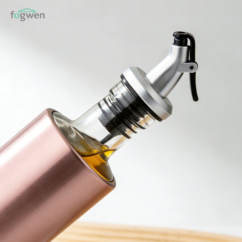 不鏽鋼玻璃油醋分瓶（3個）