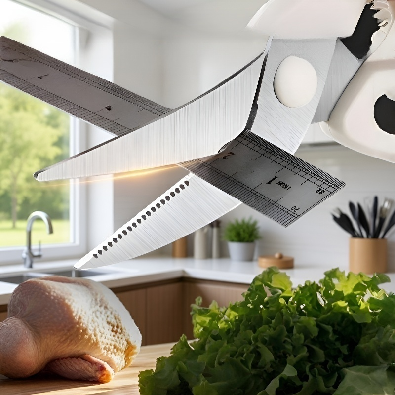 مقص متين لقص عظام الدجاجة