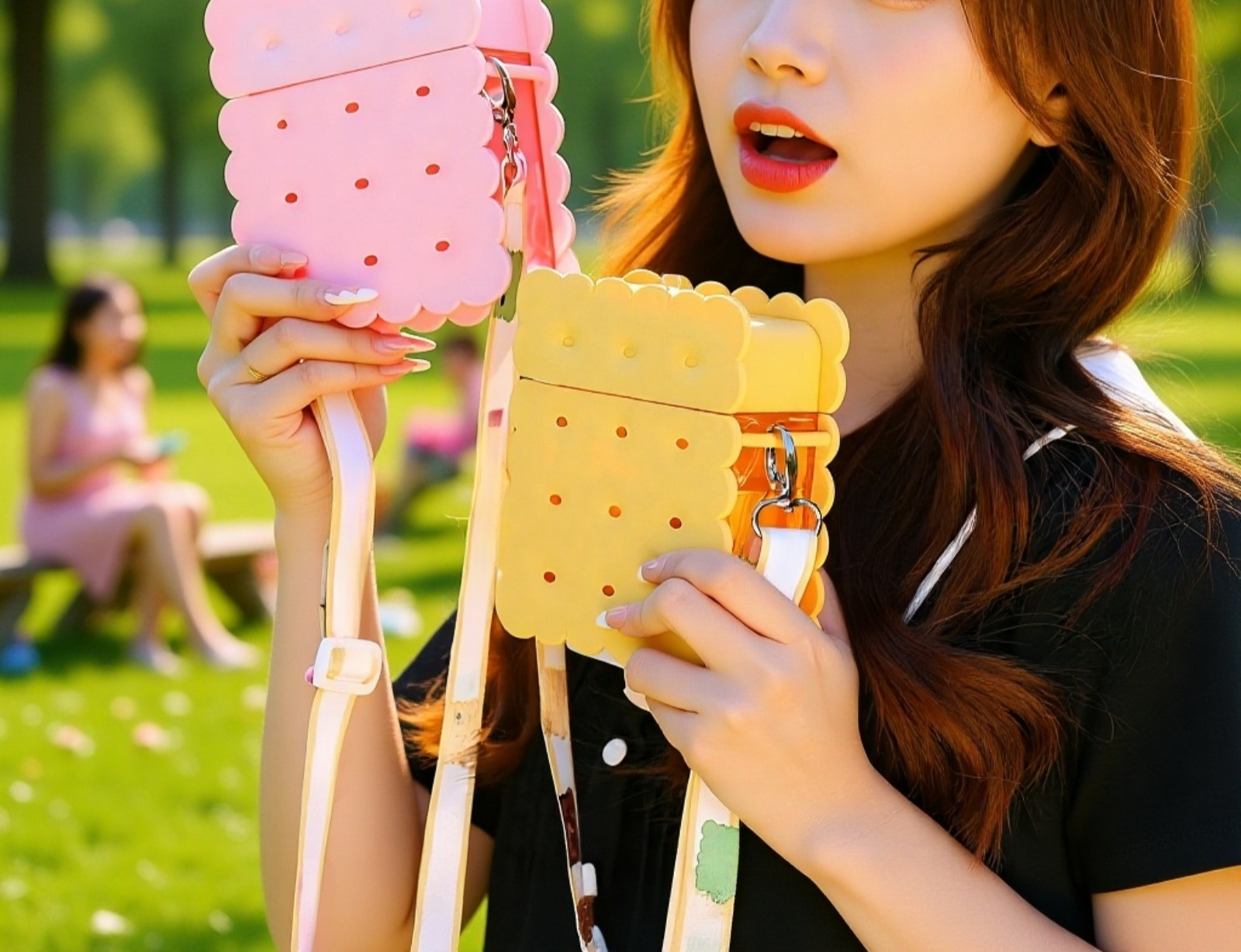 Fun novelty water cup with straw