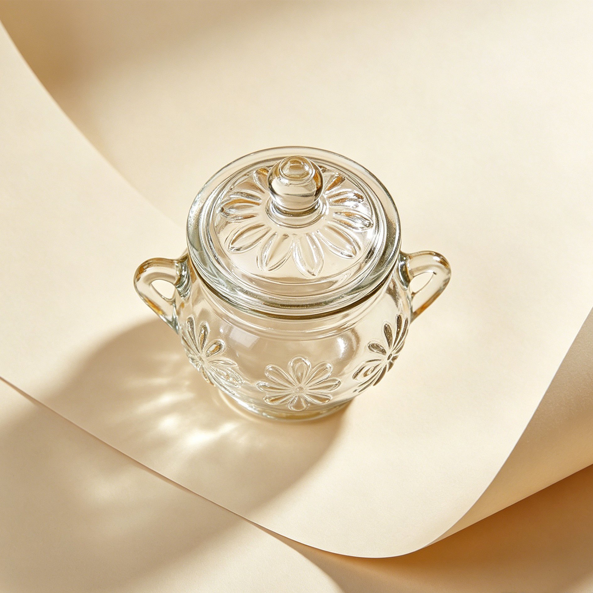 Glass-ceramic seasoning jar