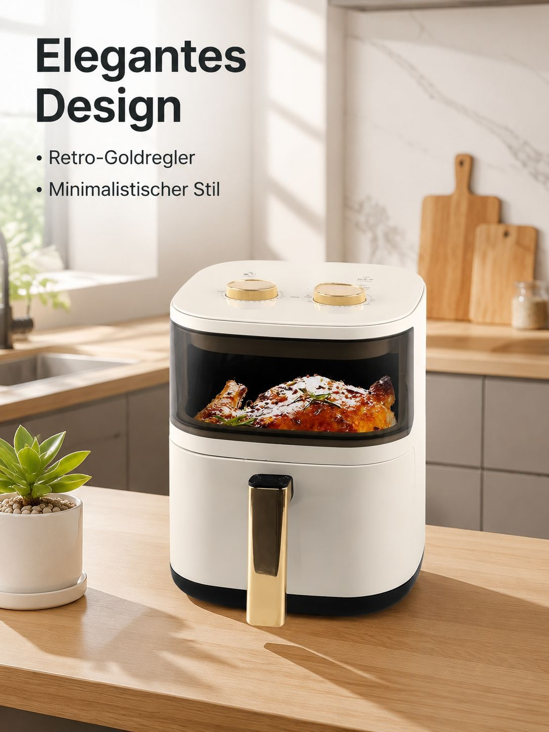 Multifunktionaler Heißluftfritteuse Backofen