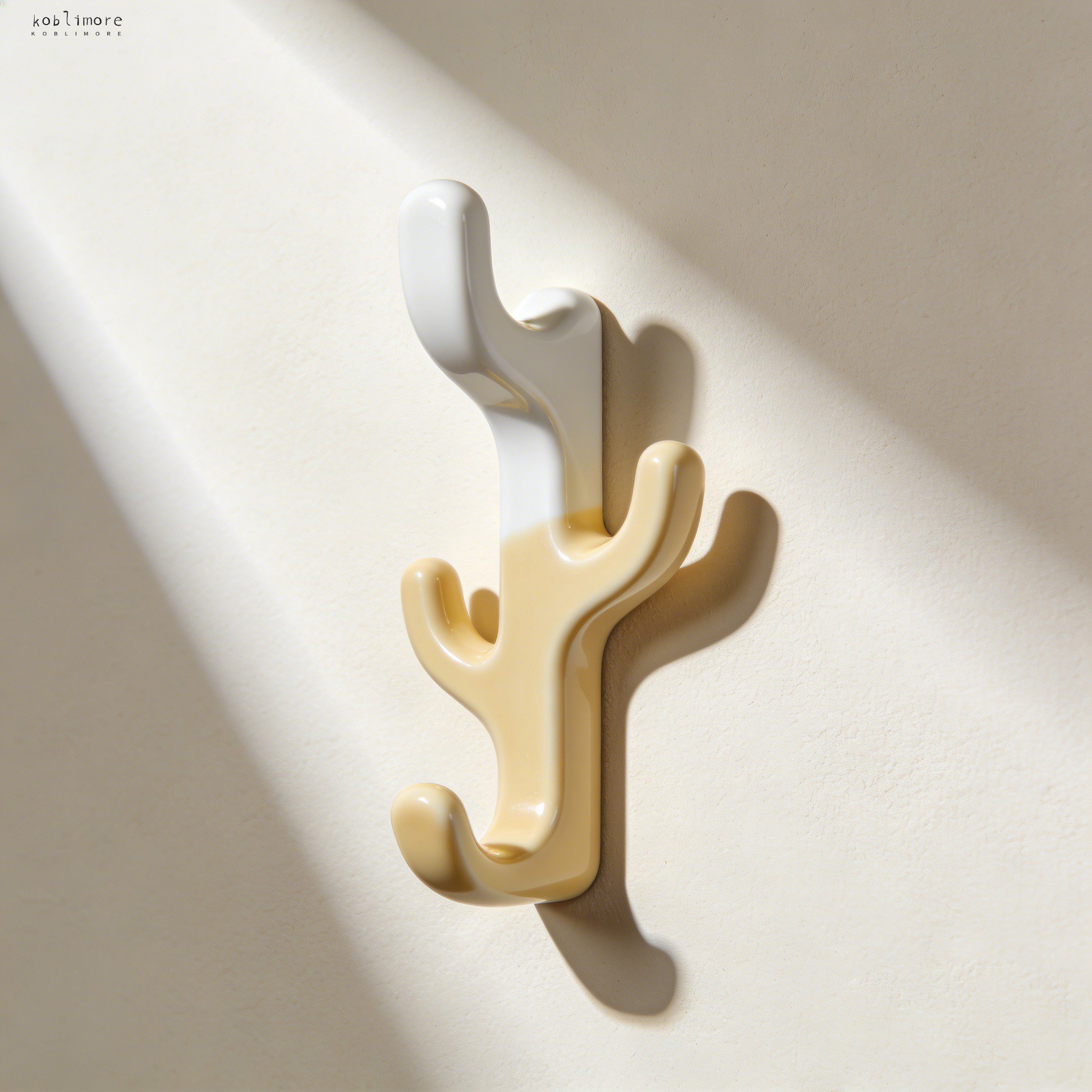 Wall-mounted key holder set of 3 for home organization