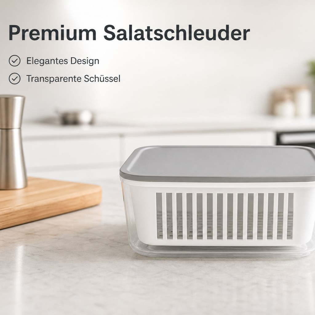 Doppelstöckiger Küchen-Salatschleuder für den Hausgebrauch