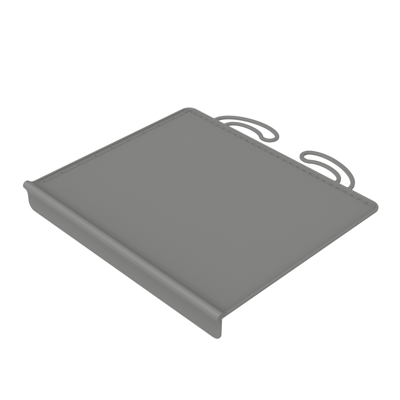 Silicone square placemat with insulation for dining table