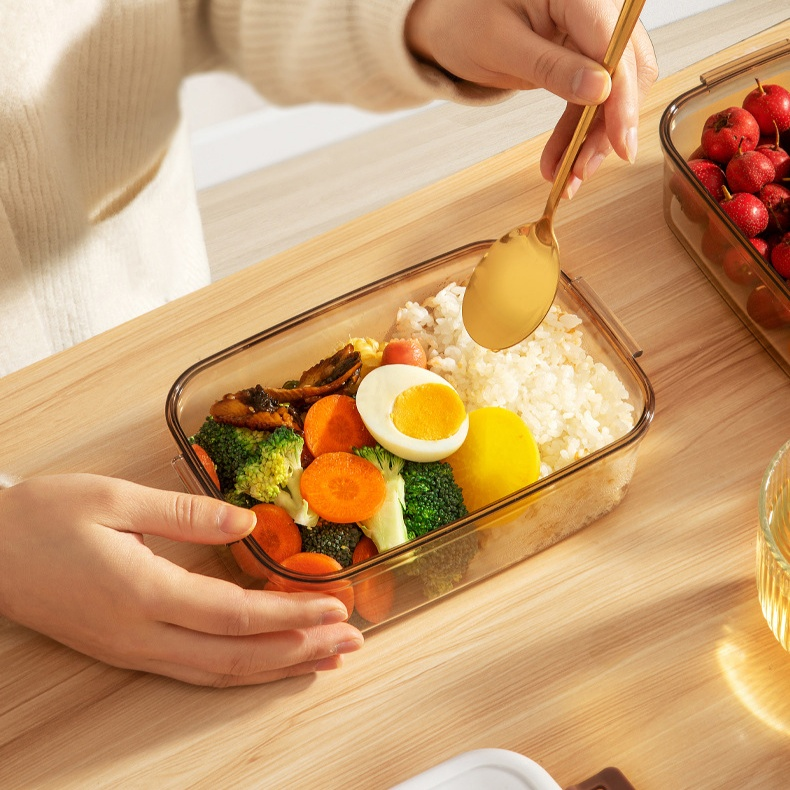 Caja de conservación al vacío hermética para cocina