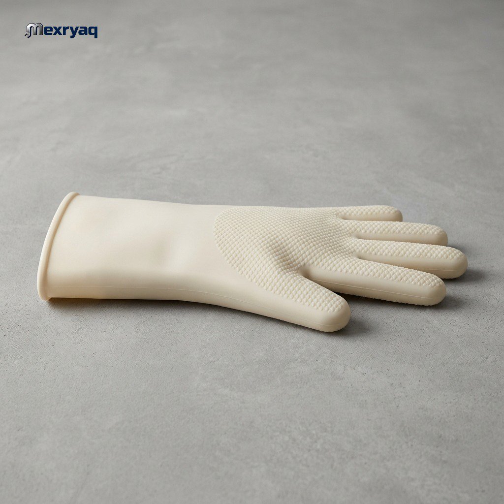 Food-grade silicone anti-slip gloves, heat-resistant and heat-insulating (10 pairs per pack)