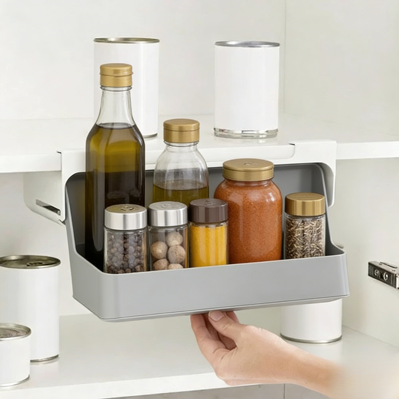 Kitchen Seasoning Storage Shelf