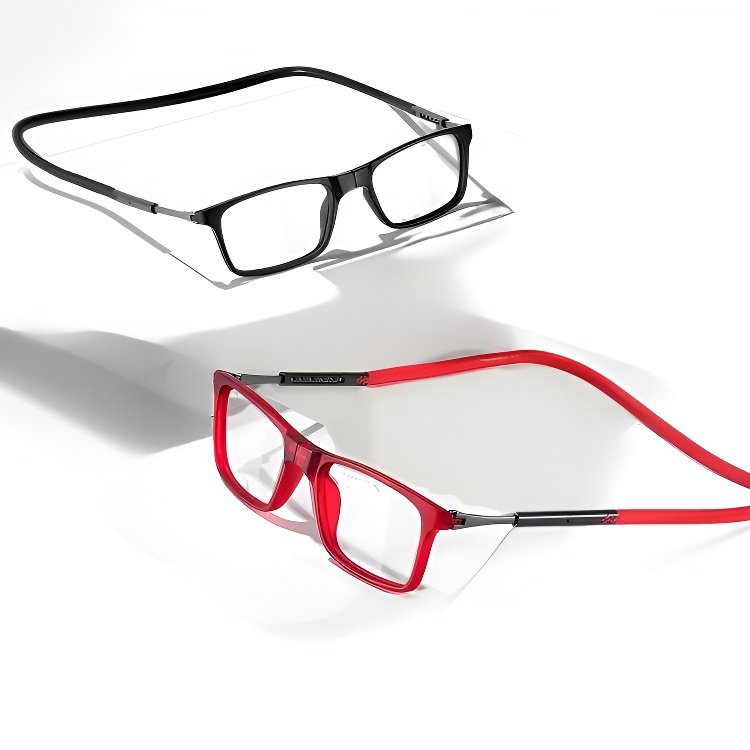 Składane, przenośne okulary do czytania