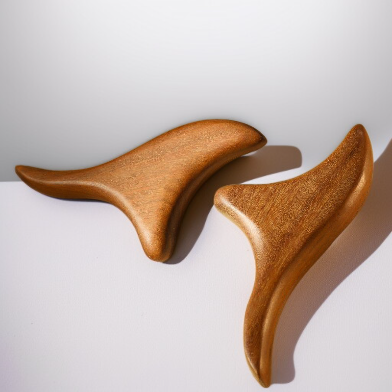 Relaksujący masażer do stóp z drzewa sandałowego