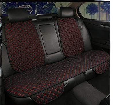 High-quality linen car seat protector set
