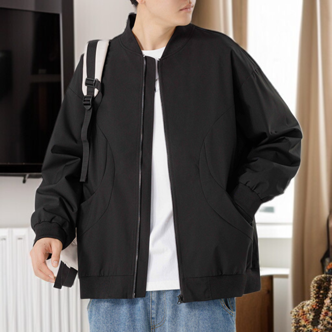 얇은 남성 코트 학생 봄 캐주얼 점퍼 삼방 얇은 야구복 상의