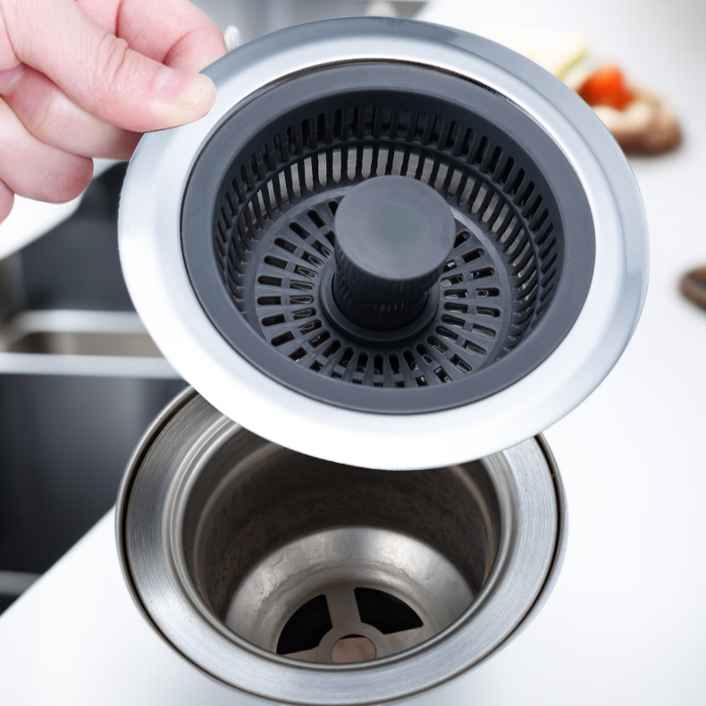 食器洗い機用防臭シール付きステンレスフィルターカバー
