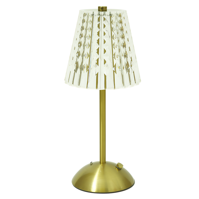 Lámpara de escritorio LED tricolor retro