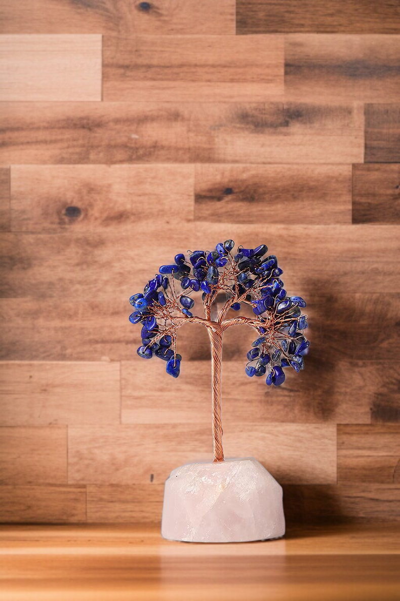 شجرة الحلي الكريستالية لجذب الطاقة الإيجابية