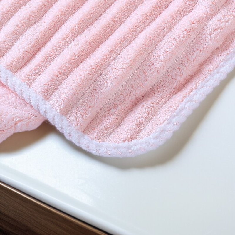Coral Fleece weich verdickte Haushandtücher