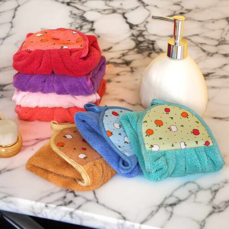 浴室牆面掛式擦手巾方便收納