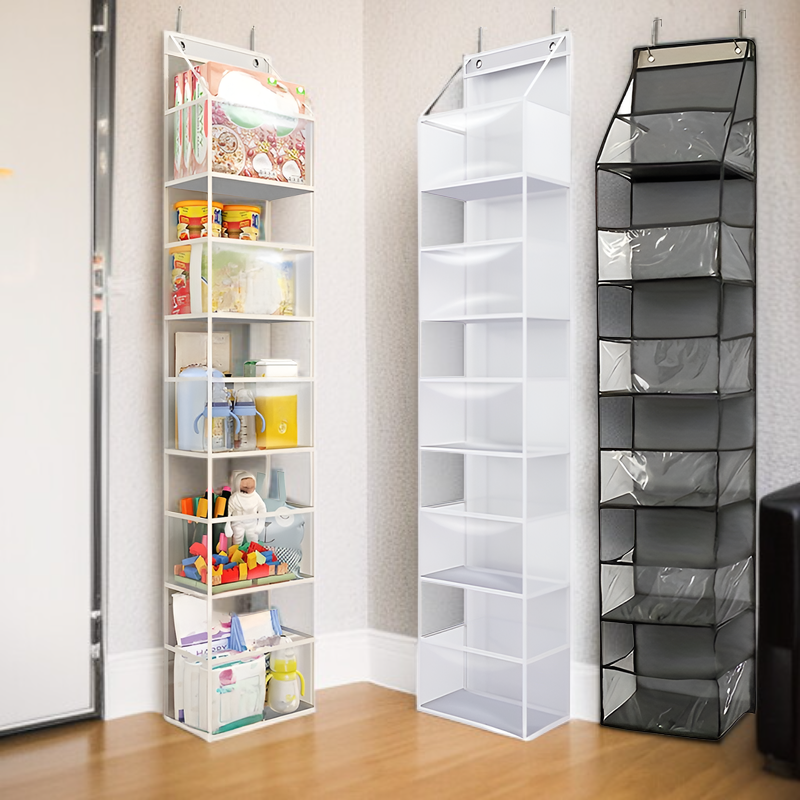収納ハンギングバッグ壁掛けドア吊り下げ立体多層寮収納バッグ多機能衣類・おもちゃ収納バッグ