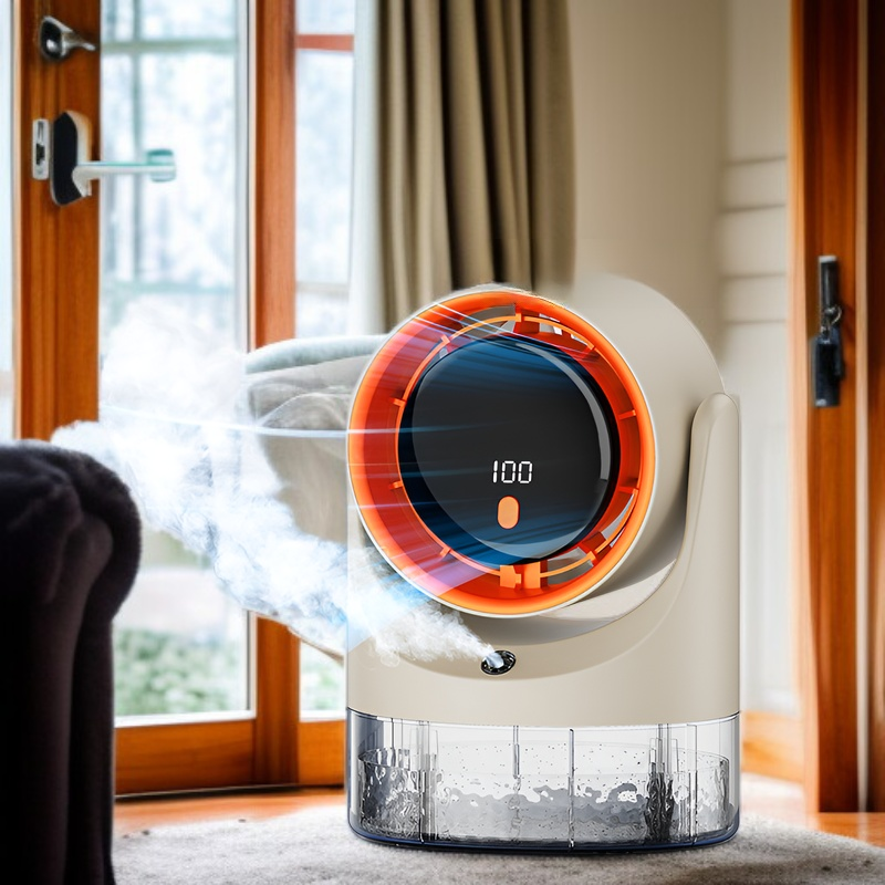 新作クロスボーダーデスクタイマー付き加湿ファン家庭用オフィス