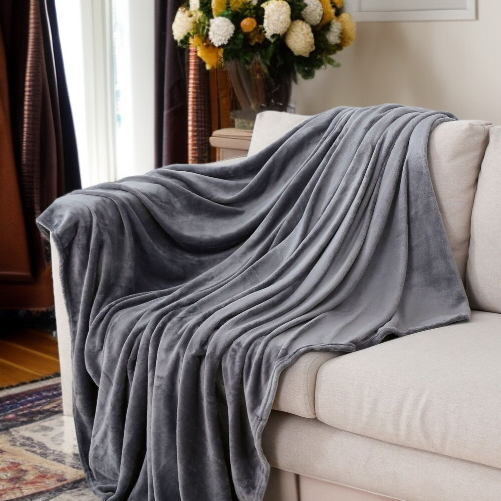 코랄 플리스 에어컨 담요