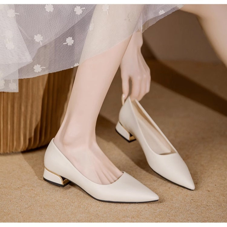 レディースソフトレザーシューズ