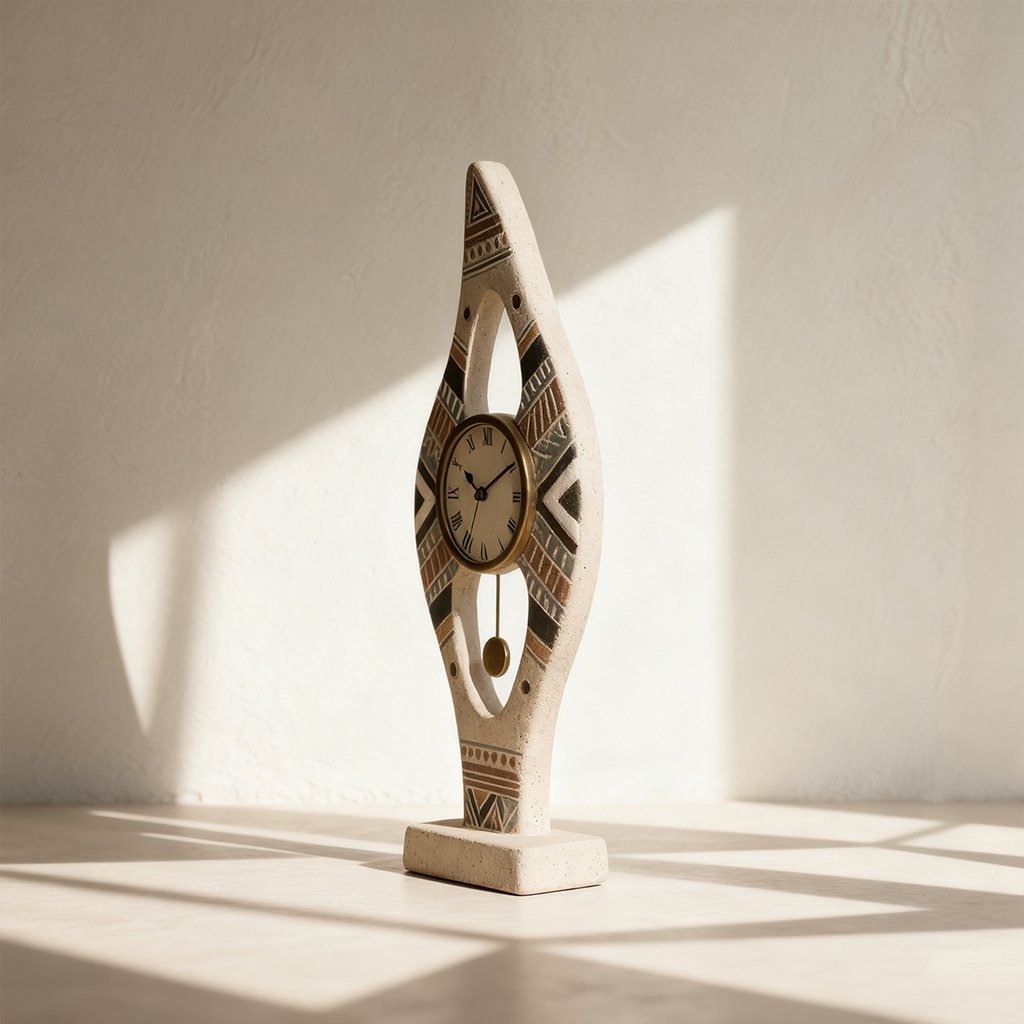 고전풍 디자인 탁상시계