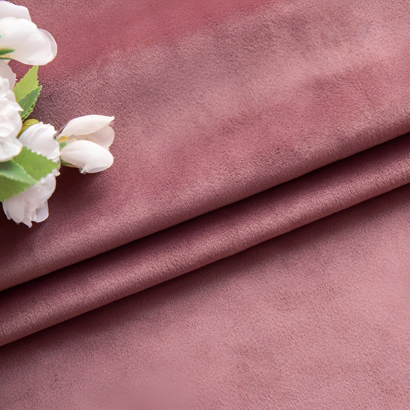 高級感簡約天鵝絨窗簾