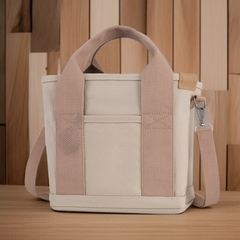 レディースカジュアル帆布トートバッグ