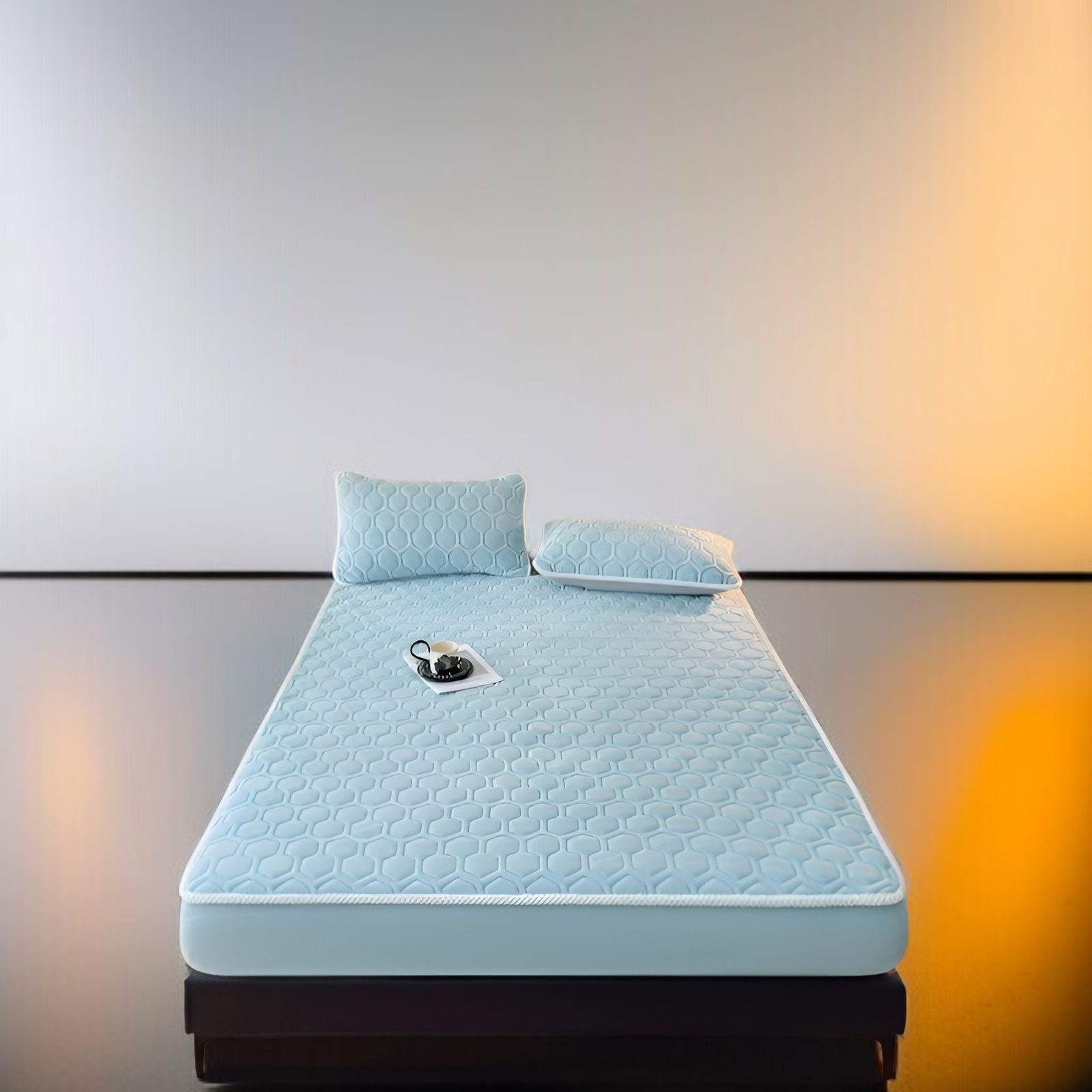 겨울용 두툼한 고중량 3중 구조 싱글/더블 침대 매트리스