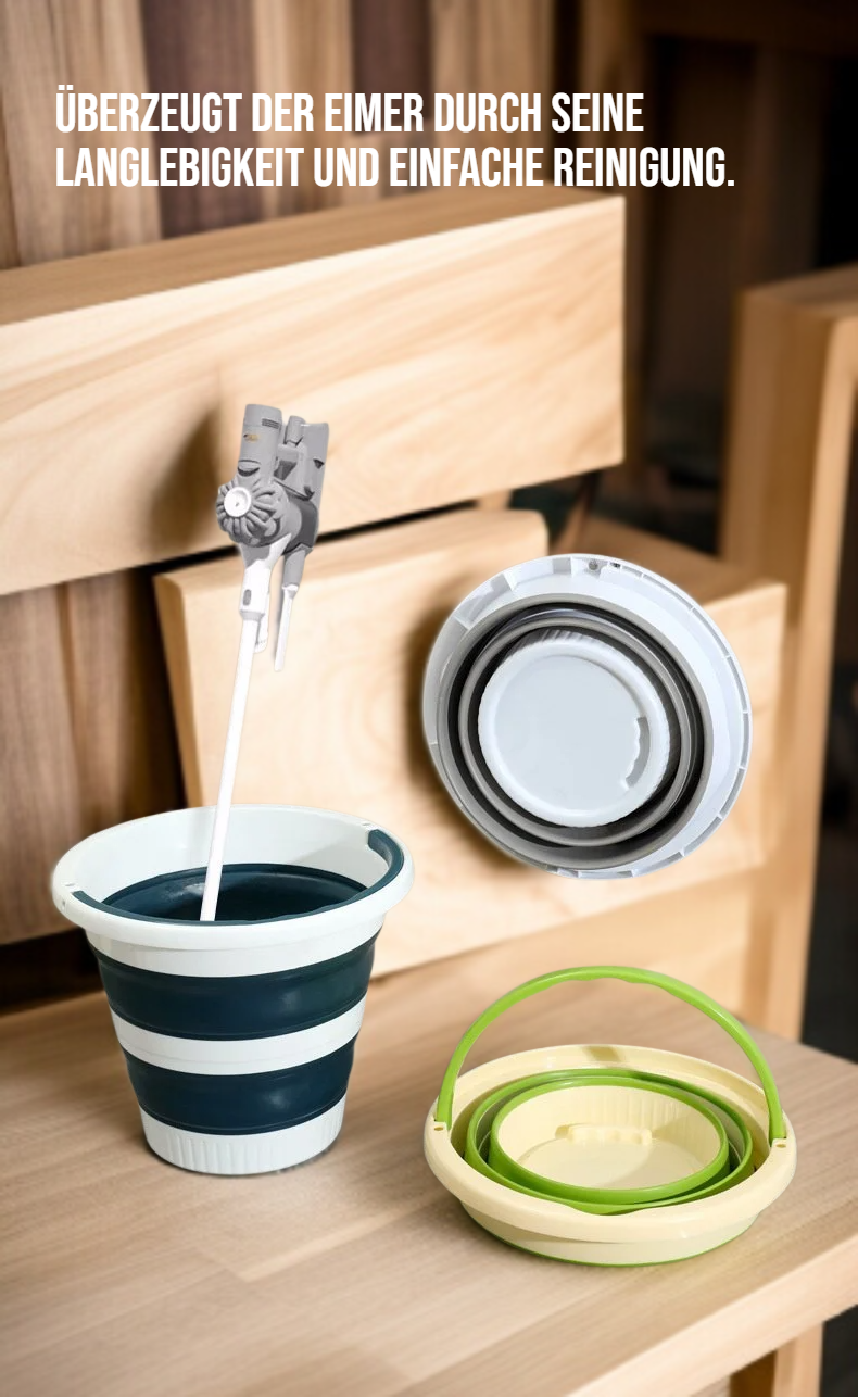 Tragbarer Eimer mit Griff für Camping und Outdoor